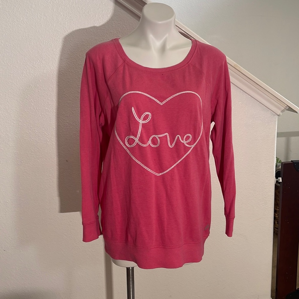 Victoria's Secret crew neck Love Sweater size M